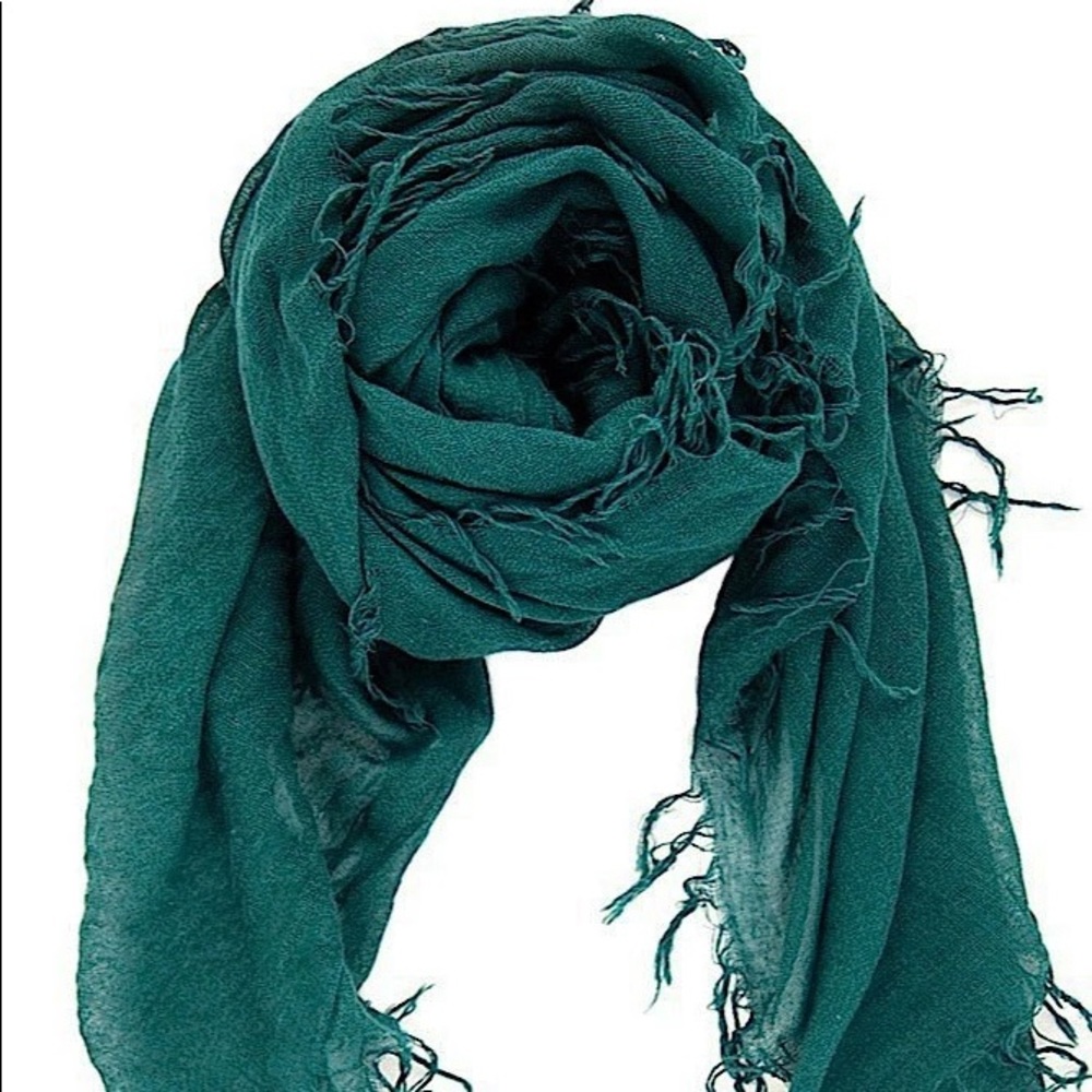 Chan Luu Cashmere scarf Deep Teal